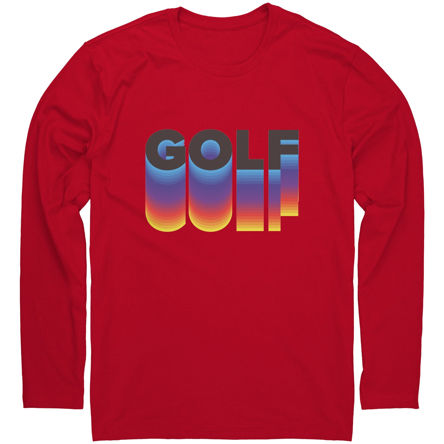 Retro "Golf" Long-Sleeve T-Shirt