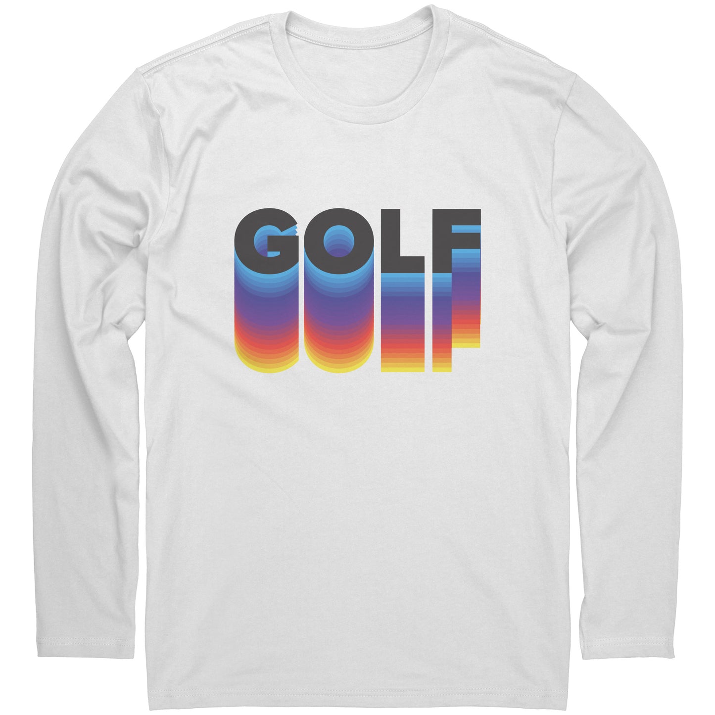 Retro "Golf" Long-Sleeve T-Shirt