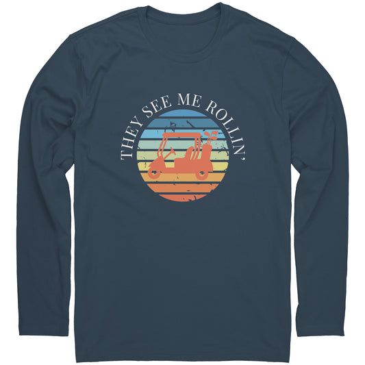 "See Me Rollin'" Sun Long-Sleeve T-Shirt